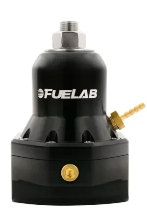 Hassle-Free Returns Fuelab 565 EFI Adjustable FPR 40-80 PSI (2) -10AN In (1) -10AN Return Max Flow Bypass - Black