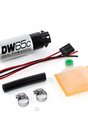 Next Day Delivery DeatschWerks 265 LPH Compact In-Tank Fuel Pump w/ Clips & Universal Install Kit