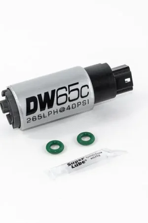 DeatschWerks 265 LPH Compact In-Tank Fuel Pump w/ 02-06 RSX / 01-05 Civic / 06-15 MX5 Set Up Kit Top Rated