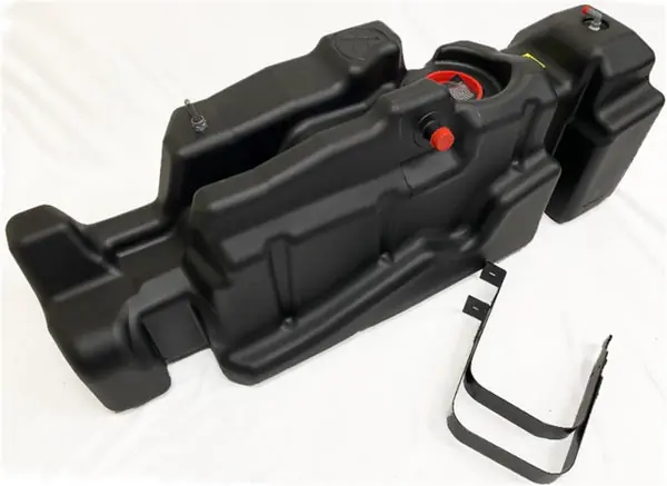 Titan Fuel Tanks 20-24 GM 2500/3500 Duramax Crew Cab Short Bed 56 Gallon XXL Mid-Ship Fuel Tank Professional Grade