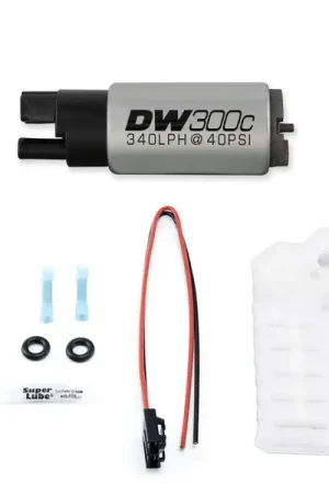 Affordable DeatschWerks 340lph DW300C Compact Fuel Pump 17-20 Honda Civic Type R (w/o Mounting Clips)