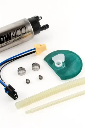 Limited Offer DeatschWerks 415LPH DW400 In-Tank Fuel Pump w/ 9-1046 Install Kit 11-14 Ford Mustang V6/GT