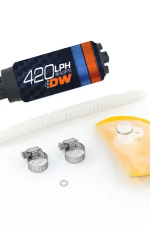 DeatschWerks DW420 Series 420lph In-Tank Fuel Pump w/ Install Kit For Mazda RX-8 04-08 Sale