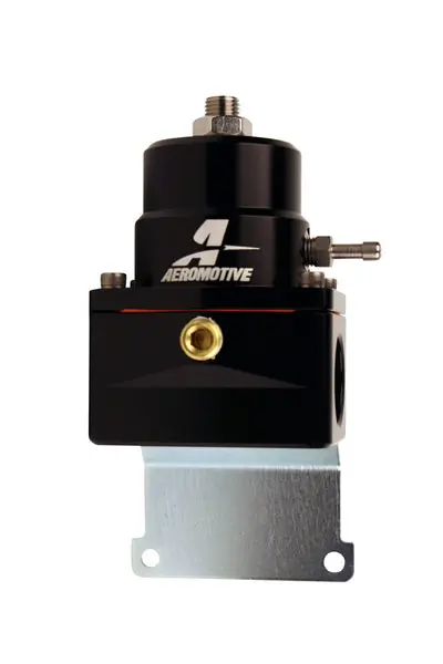 Best Choice Aeromotive Adjustable EFI Regulator (2) -10 Inlet/-6 Return - Black