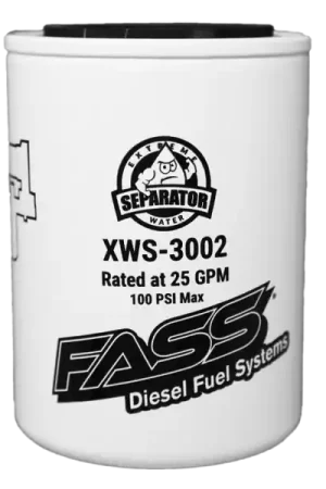 FASS Hydroglass Titanium Signature Series Extreme Water Separator XWS-3002 Bulk Order