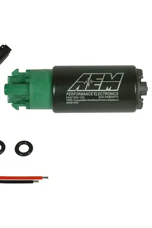 AEM 340LPH 65mm Fuel Pump Kit w/ Mounting Hooks - Ethanol Compatible Buy Online
