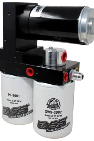 Final Sale FASS 2017-2019 Ford 6.7L Powerstroke 240gph/65psi Titanium Series Fuel Air Separator TS F18 240G