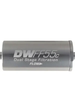 DeatschWerks 5/16in 10 Micron 55mm In-Line Fuel Filter Kit Editor’s Pick