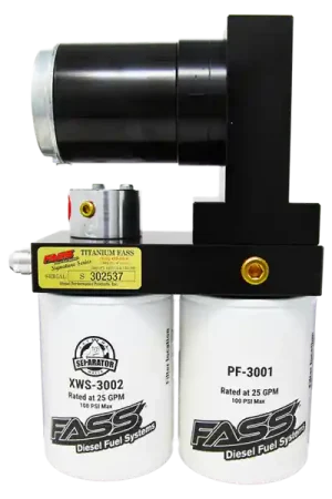 Trusted Brand FASS 05-12 Dodge 2500/3500 Cummins 100gph Titanium Series Fuel Air Separation System TS D07 100G