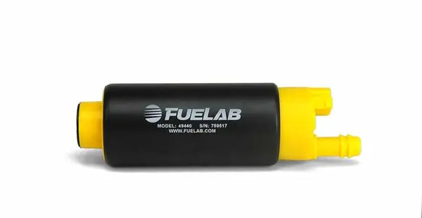 Exclusive Fuelab 494 High Output In-Tank Electric Fuel Pump - 340 LPH Center Out