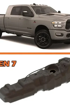 Deal Titan Fuel Tanks 25-26 RAM 2500/3500 Cummins Mega Cab Short Bed 50 Gallon XXL Mid-Ship Fuel Tank