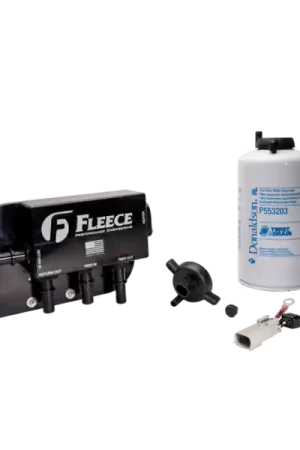 Fleece Performance 17-24 Ford F250-550 Powerstroke Under Bed Fuel Filter Assembly Genuine