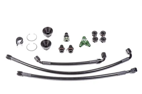 Fast Shipping Radium Engineering Nissan VQ35HR & VQ37VHR Fuel Rail Plumbing Kit
