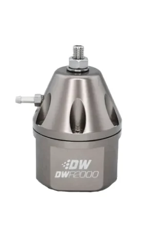 DeatschWerks DWR2000 Adjustable Fuel Pressure Regulator - Titanium Handmade