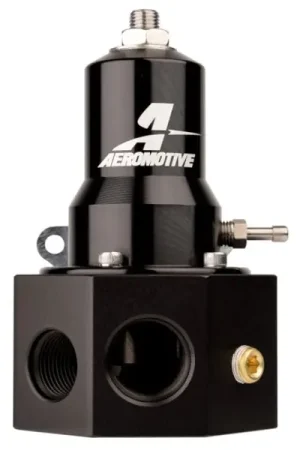 Aeromotive Adjustable Fuel Pressure Regulator 30-120PSI .313 Valve -3x -8 / 1x -10 Inlet -10 Return Reduced Price