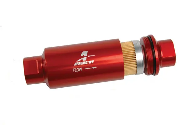 Shop Now Aeromotive In-Line Filter - (AN-10) 10 Micron fabric Element