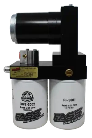 Get Yours FASS Class 8 165gph/16-18psi Titanium Signature Series Fuel Air Separation System TS 165G