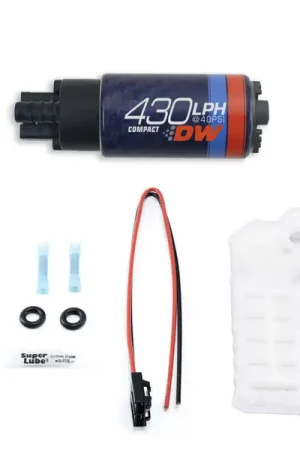 DeatschWerks 16-24 Civic Type-R / 18-24 Honda Accord DW430C 430LPH Compact Fuel Pump Clearance