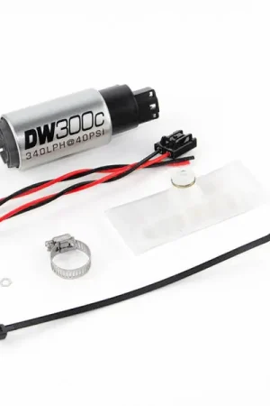 DeatschWerks 88-91 BMW 325i DW300C 340 LPH Compact Fuel Pump w/ Install Kit (w/o Mounting Clips) Popular