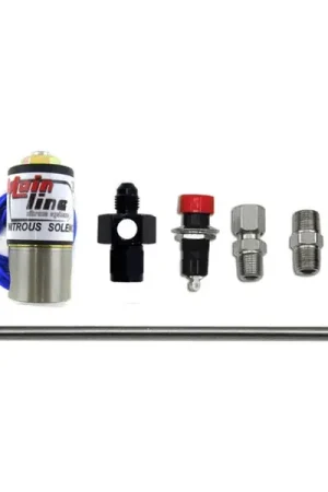 Nitrous Express Nitrous Purge Valve (4AN Manifold Push Button and Vent Tube) Fast Shipping