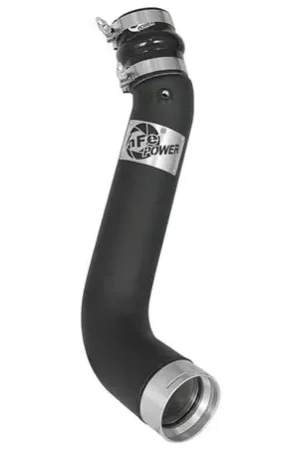 Limited Offer aFe BladeRunner 3in Black Intercooler Tube Cold Side 17-18 GM Diesel Trucks V8 6.6L (td) L5P