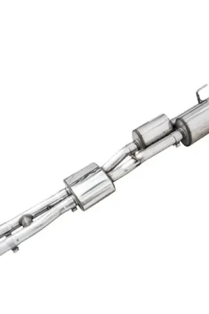 AWE 16-22 Toyota Tacoma 0FG Catback Exhaust w/ BashGuard - Dual Diamond Black Tips Worldwide Shipping