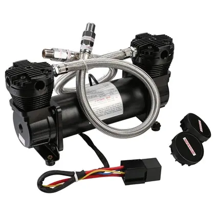Place Order Compressor 200Psi Double Cylinder For On-Board Use 4.2Cfm Black Bulldog Winch