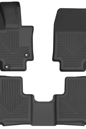 Sale Husky Liners 20-21 Highlander All / 21 Highlander XSE Weatherbeater Front & 2nd Seat Liners - Black