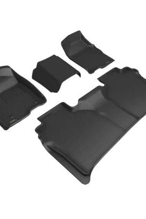 3D MAXpider 19-24 Chevrolet Silverado Crew Cab W/ Bench Seating Kagu Black R1 R2 Low Price