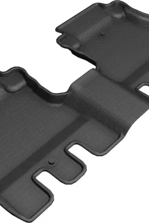 In Demand 3D MAXpider 2018-2020 Jeep Wrangler JL Unlimited Kagu 2nd Row Floormats - Black