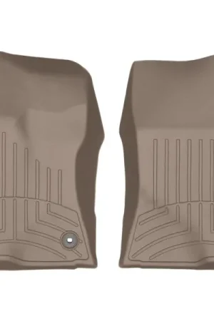 Weekend Sale WeatherTech 17+ Toyota Corolla Front FloorLiner - Tan (Automatic Transmission Only)
