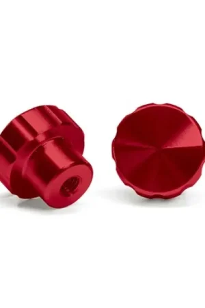 WeatherTech CupFone Billet Knobs (2 pcs.) - Red No Minimum Order