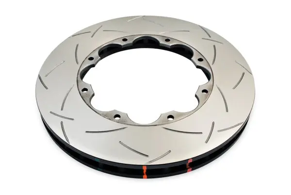 Free Shipping DBA 08+ EVO X Front T3 5000 Series Replacement Slotted Rotor w/ Hat