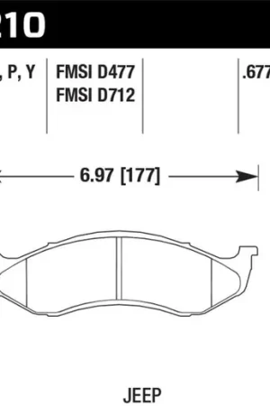 Hawk LTS Street Brake Pads Bargain
