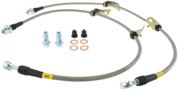 StopTech 11-17 Lexus CT200h Stainless Steel Front Brake Lines Fast Shipping