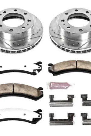 Direct From Factory Power Stop 00-05 Cadillac DeVille Front Z36 Truck & Tow Brake Kit