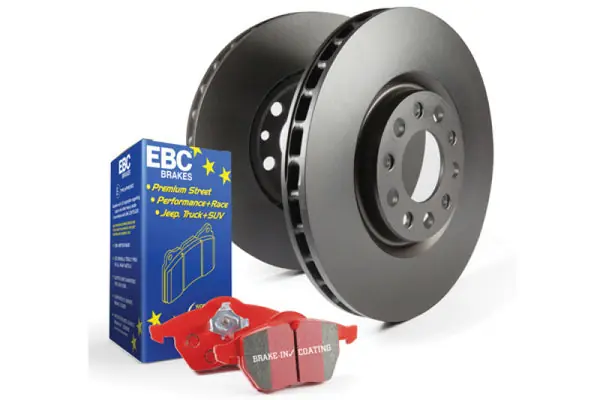 Authentic EBC S12 Brake Pad and Rotor Kit