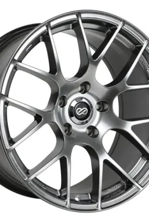Enkei Raijin 18x8.5 35mm Offset 5x114.3 Bolt Pattern 72.6 Bore Diameter Hyper Silver Wheel High Quality