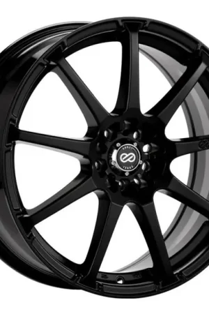 Enkei EDR9 17x8 5x100/114.3 38mm Offset 72.6 Bore Diameter Matte Black Wheel Professional Grade