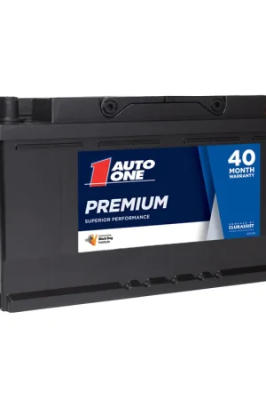 Next Day Delivery Auto One 5372 Premium Calcium Maintenance-Free 12V Battery (DIN77L Size, 830CCA, 145RC, 80Ah)