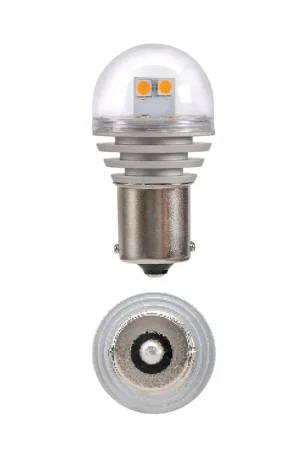 Narva 18222BL 12V BA15S P21W LED Globes 2700K, Twin Pack While Supplies Last