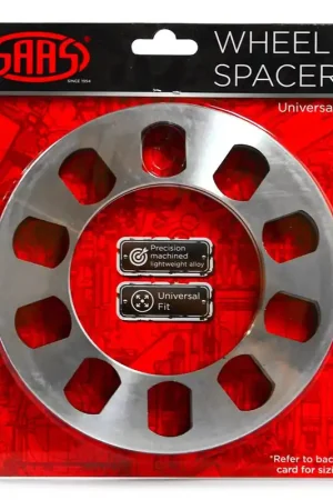No Minimum Order SAAS Pair of Universal 5 Stud 12mm Wheel Spacers - WS5012