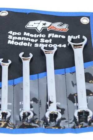 One Day Deal SP Tools Flare Nut Spanner Set - Metric - 4pc - SP10044
