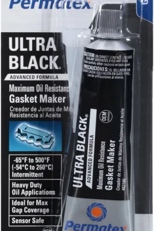 Permatex Ultra Black Maximum Oil Resistance RTV Silicone Gasket Maker 95g - 82180 Mega Sale
