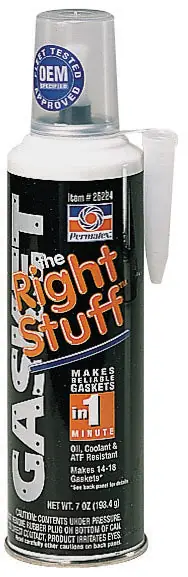 Permatex The Right Stuff Gasket Maker Black 198G - 25224 - PX25224 Fan Favorite