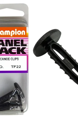 One Day Deal Champion Fasteners Canoe Clips (11mm Head, 26.5mm Length, to Suit 7.5-7.6mm Hole) - Pack of 2 - TF22
