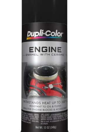 Dupli-Color Engine Enamel - Black , 340g - DE1613 (Pickup Only) Place Order