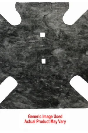 Hood Insulation Pad 1/2" Fiberglass for 1991-96 Oldsmobile Cutlass Gray/Black High Quality