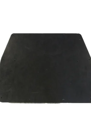 Hood Insulation Pad Flat Fiberglass 1" w/Clips 1pc Gray/Black, for Ambassador Popular