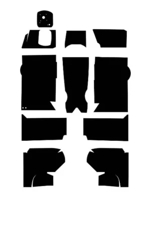 New Release Insulation Sound Deadener Kit for 66-69 Ford Falcon Convertible Shield Complete